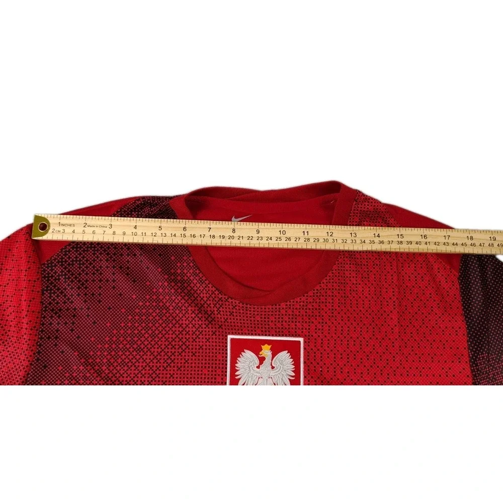 New With Tags 2024 Red Poland National Team Mens Size XL Jersey Short Sleeve